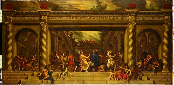 After Antonio Verrio (c. 1639-1707) - Christ Healing the Sick - RCIN 402671 - Royal Collection