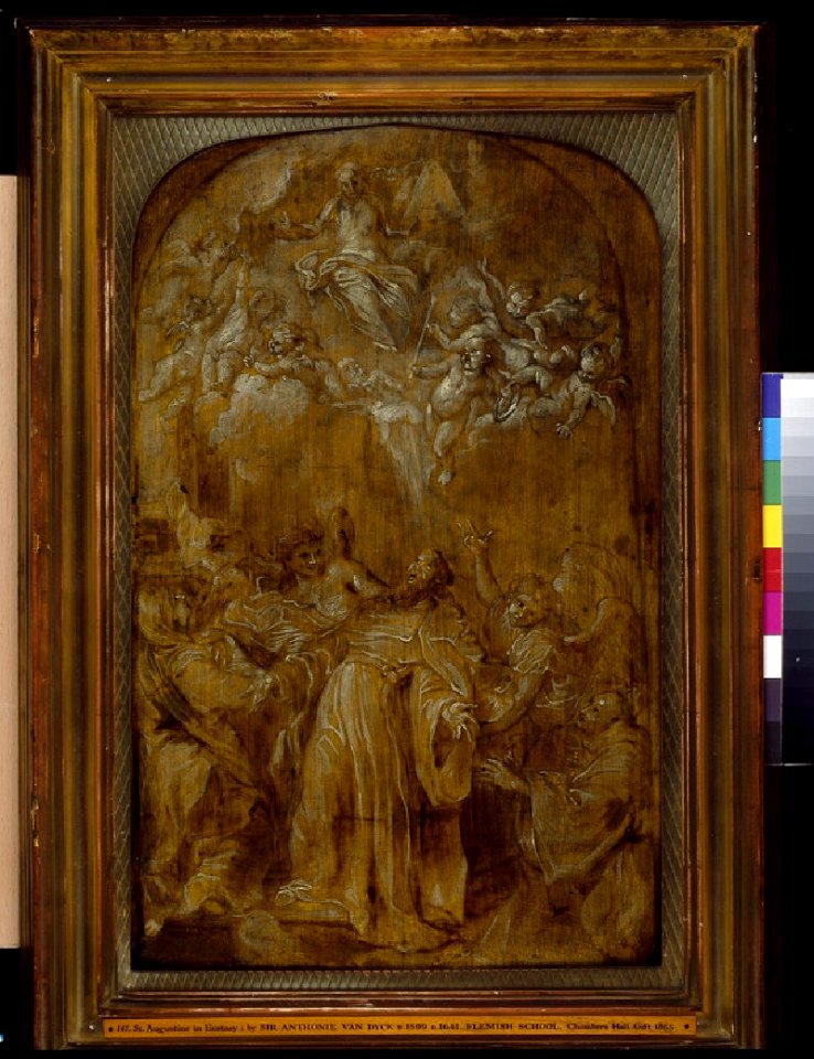 After Anthony van Dyck - St Augustine in Ecstasy, WA1855.228