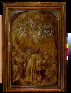 After Anthony van Dyck - St Augustine in Ecstasy, WA1855.228