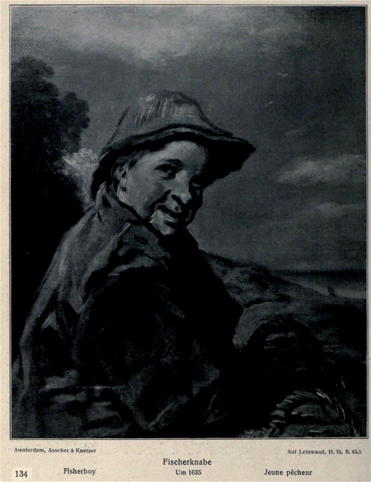 After Frans Hals - Fisherboy - Winterthur c1635 KdK134
