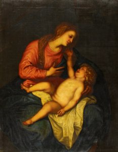 After Anthony van Dyck (1599-1641) - The Virgin and Child - RCIN 402810 - Royal Collection