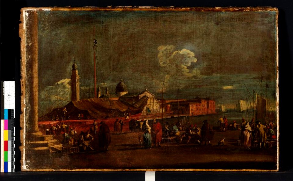 After Francesco Guardi - Venice-The Piazzetta Towards S. Giorgio Maggiore, SN192