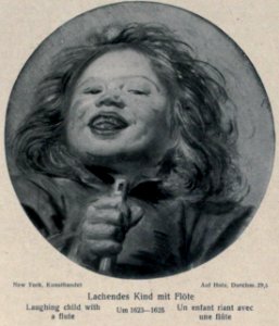 After Frans Hals - Laughing child with a flute KdK31 left