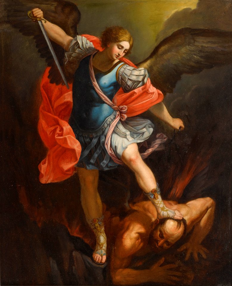 After Guido Reni - Saint Michael