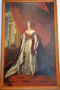After Franz Xaver Winterhalter (1805-73) - Queen Victoria (1819-1901) - RCIN 407256 - Royal Collection