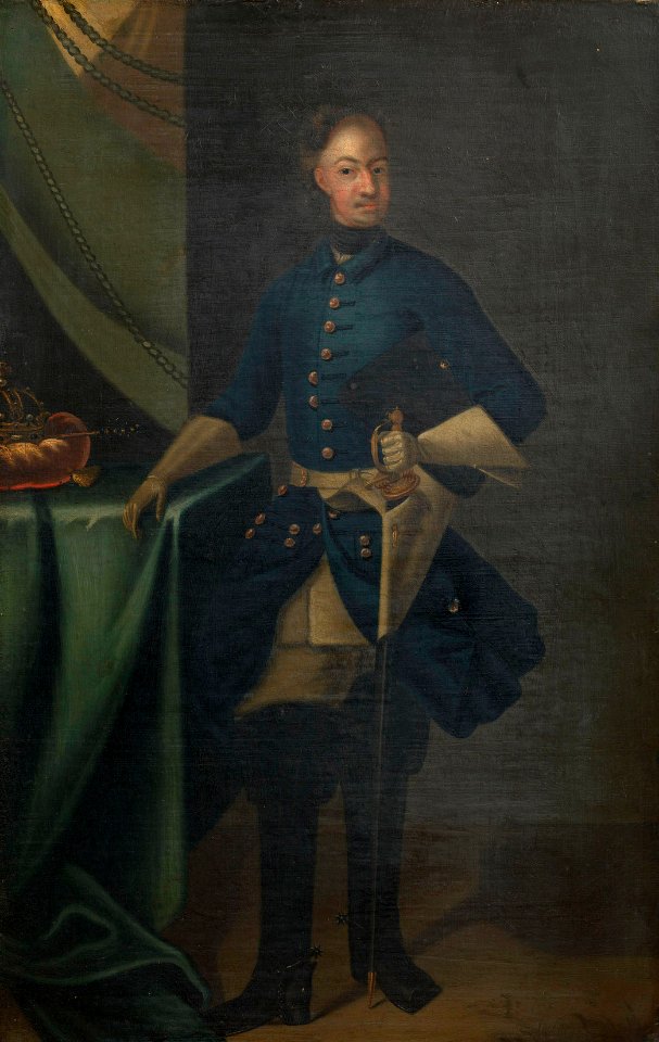 After David von Krafft (1655-1724) - Charles XII (1682-1718), King of Sweden - RCIN 406520 - Royal Collection