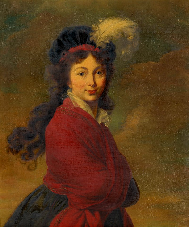 After Elisabeth-Louise Vigée-Lebrun (1755-1842) - Princess Juliane Henrietta Ulrica, later Grand Duchess Constantine of Russia (1781-1860) - RCIN 402496 - Royal Collection