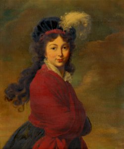 After Elisabeth-Louise Vigée-Lebrun (1755-1842) - Princess Juliane Henrietta Ulrica, later Grand Duchess Constantine of Russia (1781-1860) - RCIN 402496 - Royal Collection