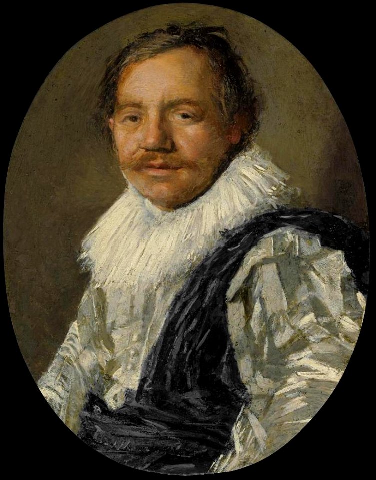 After Frans Hals - portrait of a man - Kremer collection