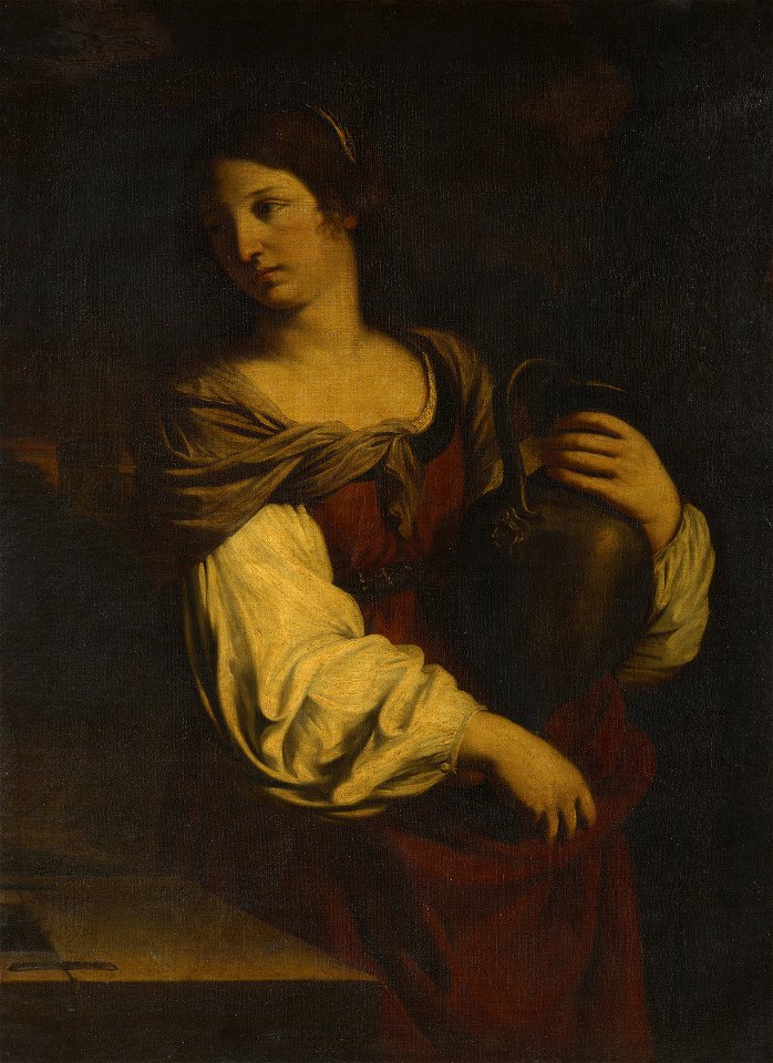 After Guercino (Cento 1591-Bologna 1666) - The Woman of Samaria - RCIN 406059 - Royal Collection