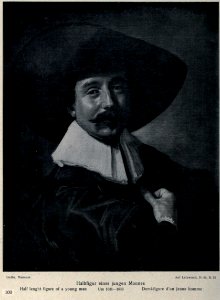 After Frans Hals - portrait of a young man - KdK 100