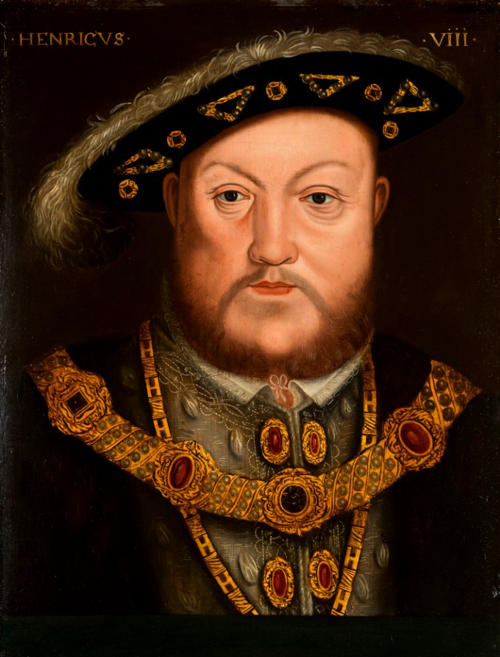 After Hans Holbein the Younger (1497-8-1543) - Henry VIII (1491-1547) - RCIN 404741 - Royal Collection