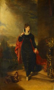 After George Dawe (1781-1829) - Princess Charlotte (1796-1817) - RCIN 405263 - Royal Collection