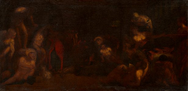 After Jacopo Tintoretto (1519-94) - Saint Roch Ministering to Sufferers from the Plague - RCIN 406038 - Royal Collection
