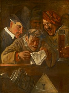 After Jan Steen - Rederijkers-Cat.-160-Inv.-110-1946