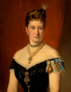 After Heinrich von Angeli (1840-1925) - Princess Alice, Grand Duchess of Hesse (1843-1878) - RCIN 407145 - Royal Collection