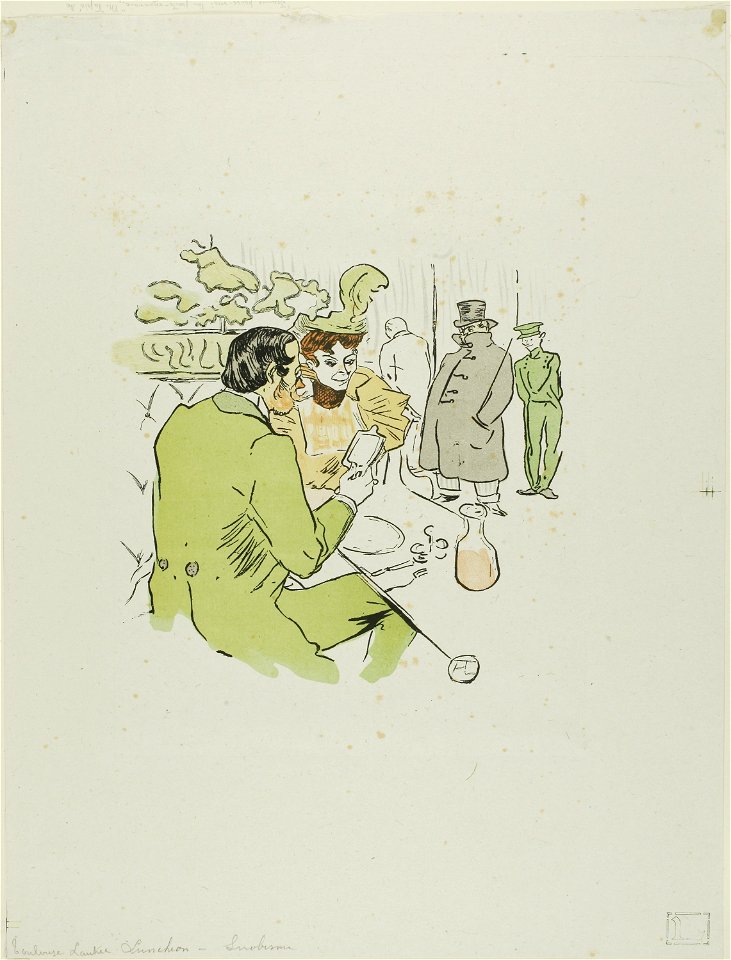 After Henri de Toulouse-Lautrec - Snobbery, 1931.933, 1897