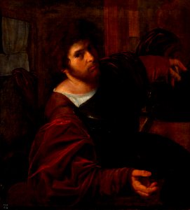 After Girolamo Savoldo (c. 1480-1548) - A Man in Armour - RCIN 405770 - Royal Collection