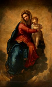 After Jacopo Tintoretto (1519-94) - The Virgin and Child - RCIN 402751 - Royal Collection