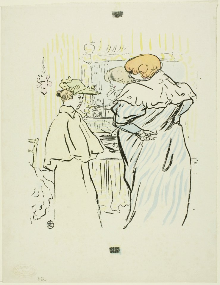 After Henri de Toulouse-Lautrec - So You Are Experienced, 1949.1014, 1897