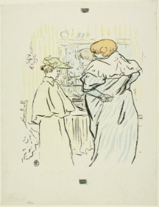 After Henri de Toulouse-Lautrec - So You Are Experienced, 1949.1014, 1897