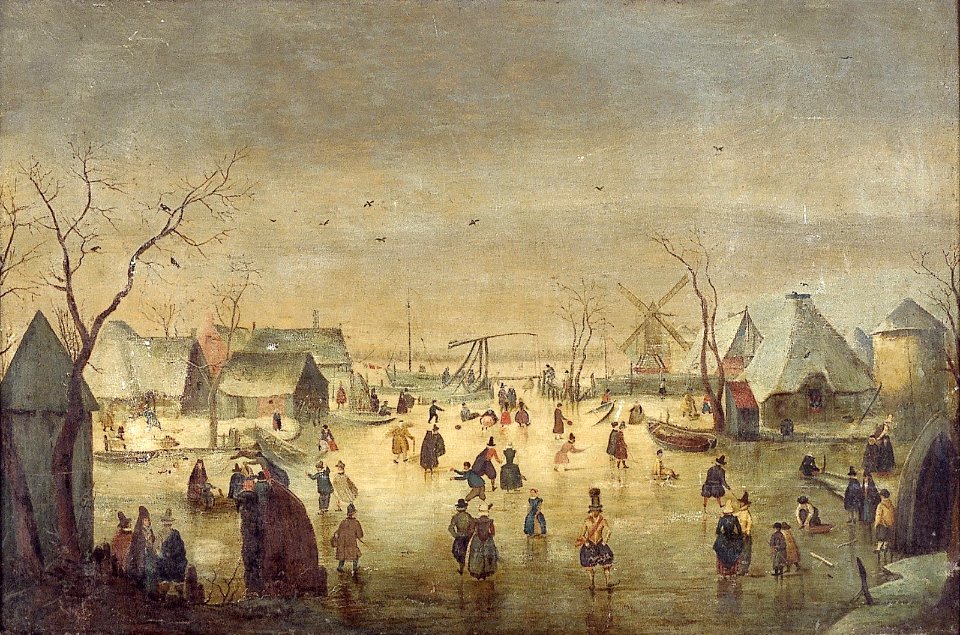 After Hendrick Avercamp - Ice Skating