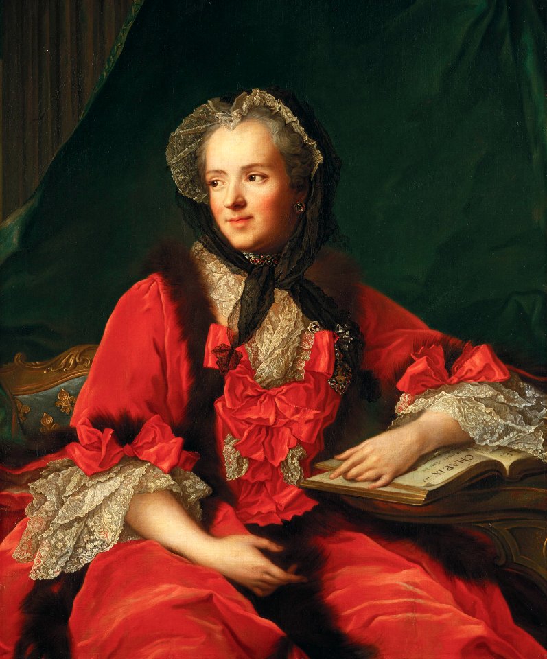 After Jean Marc Nattier Marie Leczinska Queen Consort Of