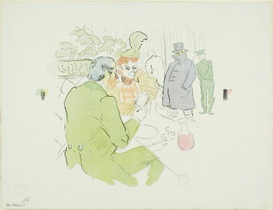 After Henri de Toulouse-Lautrec - Snobbery, 1949.1012, 1897