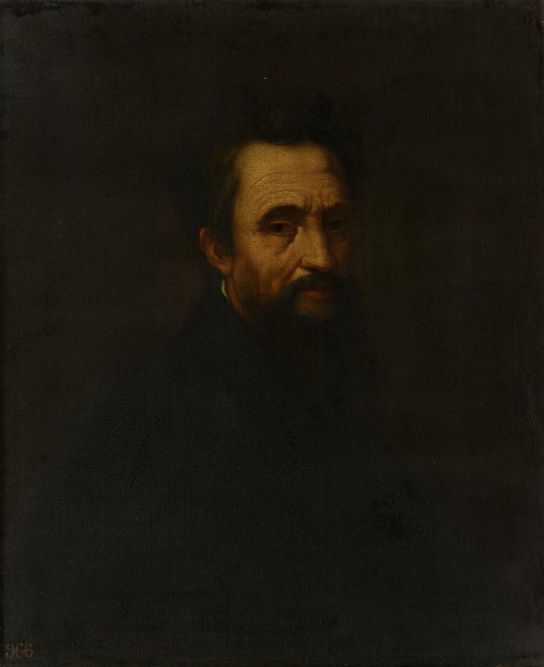After Jacopino del Conte (Florence 1510-Rome 1598) - Michelangelo Buonarotti (1475-1564) - RCIN 402664 - Royal Collection