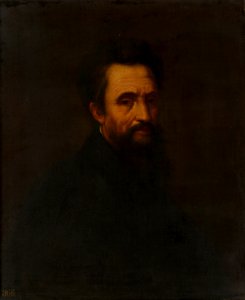 After Jacopino del Conte (Florence 1510-Rome 1598) - Michelangelo Buonarotti (1475-1564) - RCIN 402664 - Royal Collection