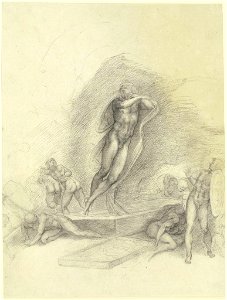 After Michelangelo Buonarroti - Die Auferstehung Christi, ca. 1560 – 1590, 3975