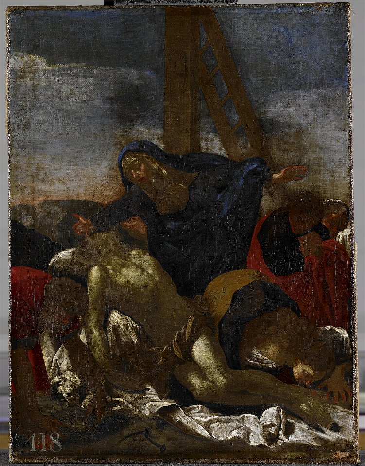 After Nicolas Poussin (1594-1665) - The Dead Christ - RCIN 403004 - Royal Collection