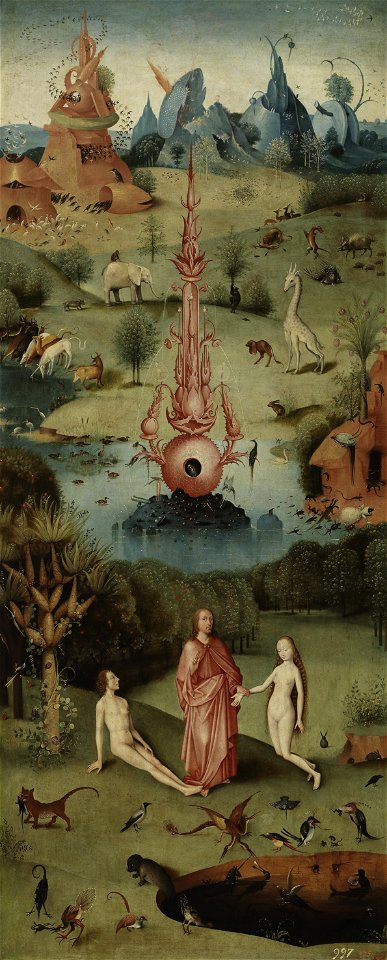 After Jheronimus Bosch The Garden of Eden
