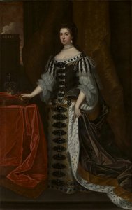 After Sir Godfrey Kneller (1646-1723) - Mary II (1662-1694) - RCIN 407686 - Royal Collection