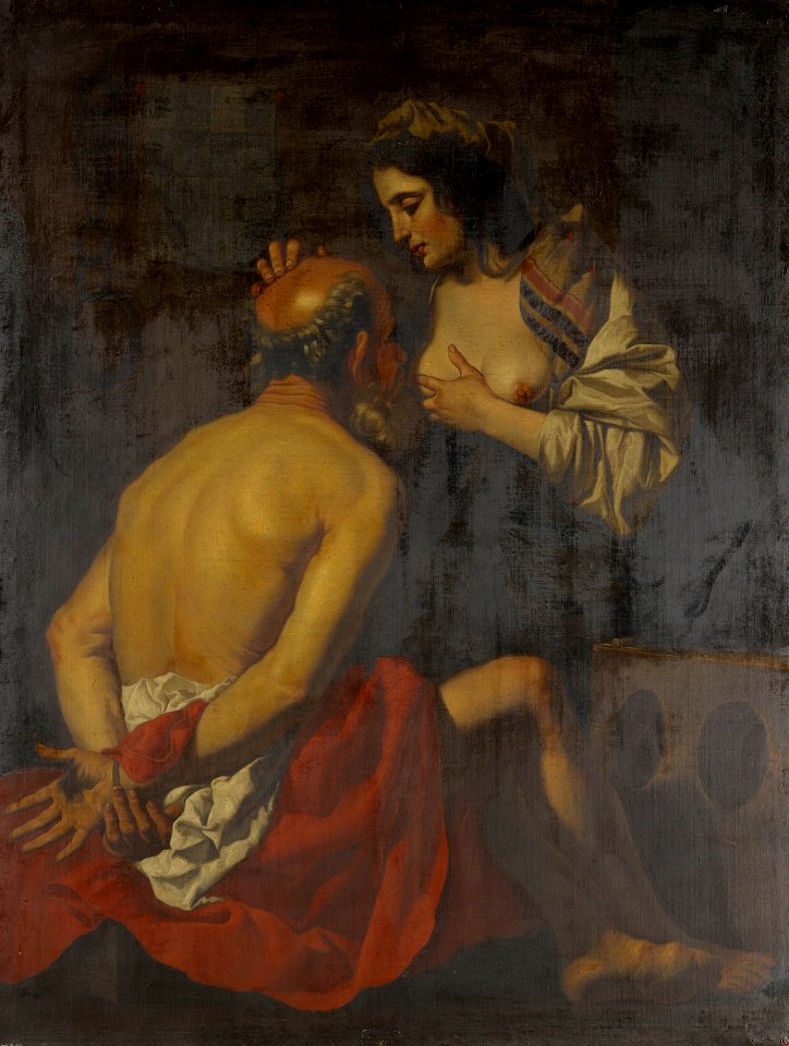 After Mathias Stomer (c. 1600-after 1652) - The Roman Charity, Cimon and Pero - RCIN 402722 - Royal Collection