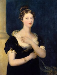 After Sir Thomas Lawrence (1769-1830) - Princess Charlotte (1796-1817) - RCIN 400164 - Royal Collection