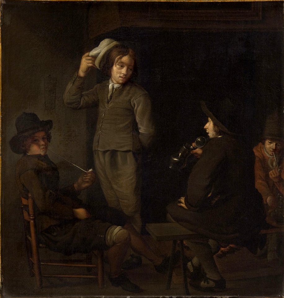 After Michiel Sweerts - Four Youths around a Fire Cat550
