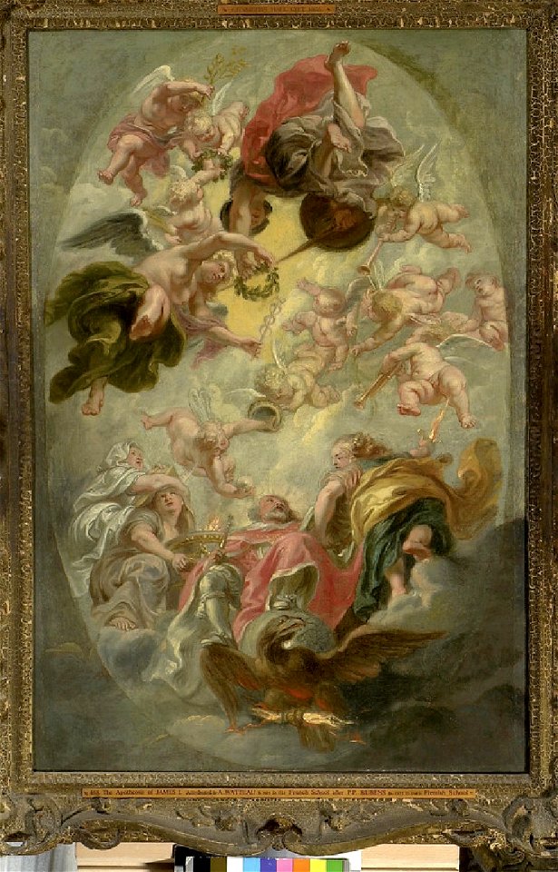 After Peter Paul Rubens - The Apotheosis of James I, WA1855.169