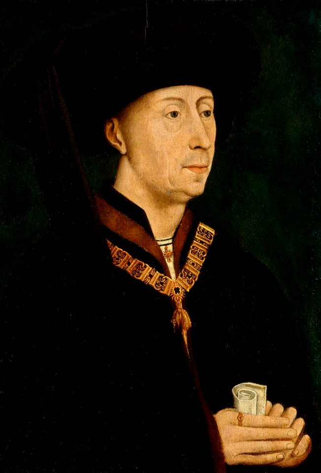 After Rogier van der Weyden - Philip the Good, Duke of Burgundy (1396-1467) c. 1445