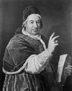 After Pierre Subleyras (Saint-Gilles du Guard, Languedoc 1699-Rome 1749) - Pope Benedict XIV (1675-1758) - RCIN 406459 - Royal Collection