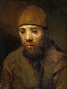 After Rembrandt - Head of an Old Man - Cat479-pma-CX
