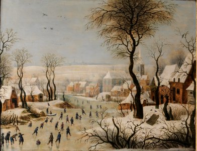 After Pieter Brueghel II - The Bird Trap 127001 (cropped)