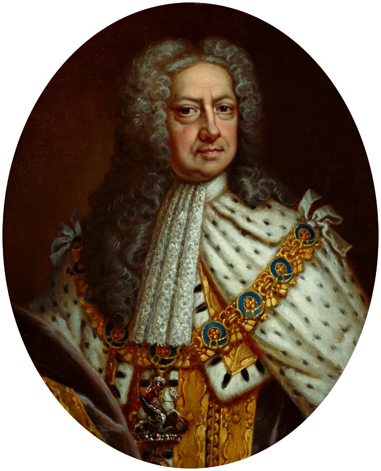 After Sir Godfrey Kneller (1646-1723) - George I (1660-1727) - RCIN 406589 - Royal Collection