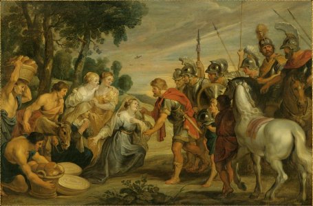 After Rubens - Meeting of David and Abigail L07034-111-lr-1