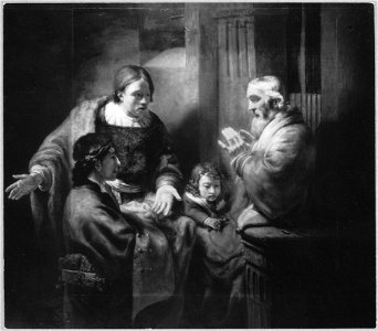 After Rembrandt - Jacob's Sons Show Him Joseph's Blood-Stained Robe