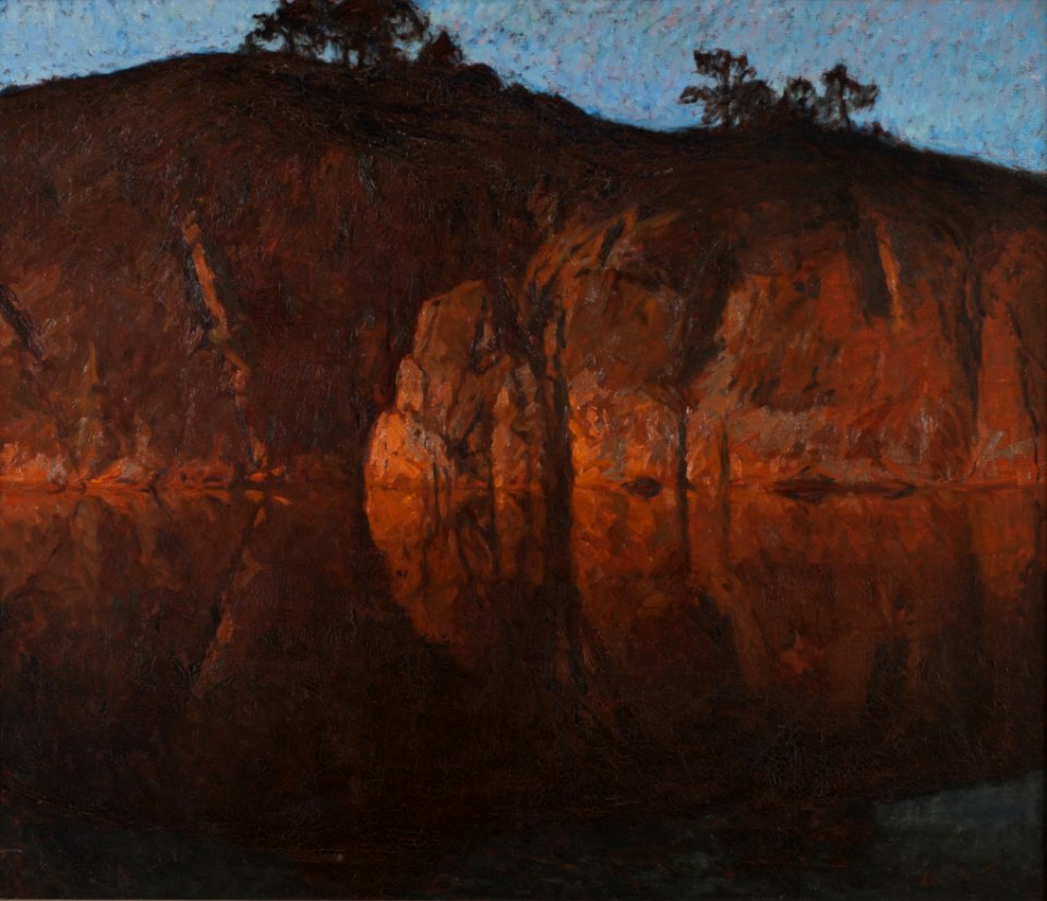 After Sunset. Motif from the Archipelago (Gottfrid Kallstenius) - Nationalmuseum - 18698