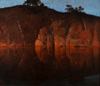 After Sunset. Motif from the Archipelago (Gottfrid Kallstenius) - Nationalmuseum - 18698