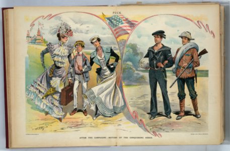 After the campaigns - return of the conquering heros - Ehrhart. LCCN2012647473
