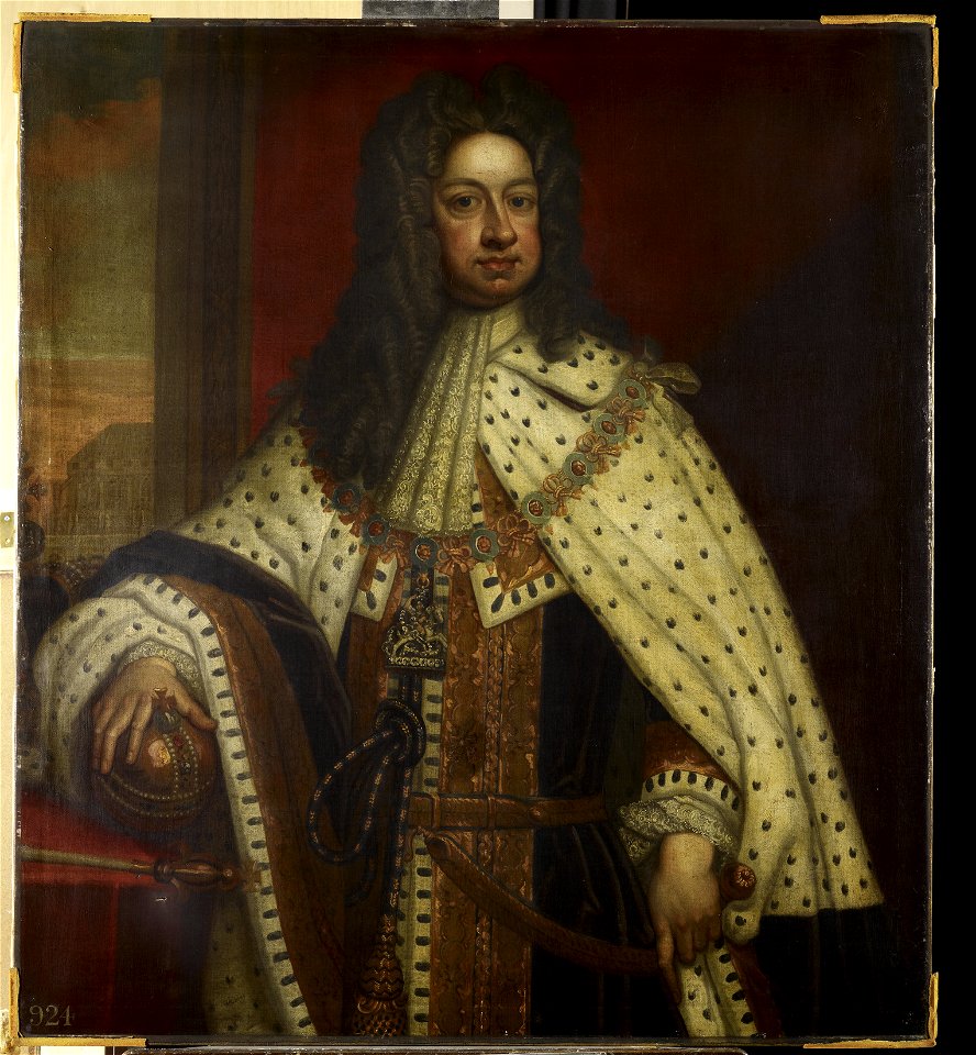 After Sir Godfrey Kneller (1646-1723) - George I (1660-1727) - RCIN 405634 - Royal Collection
