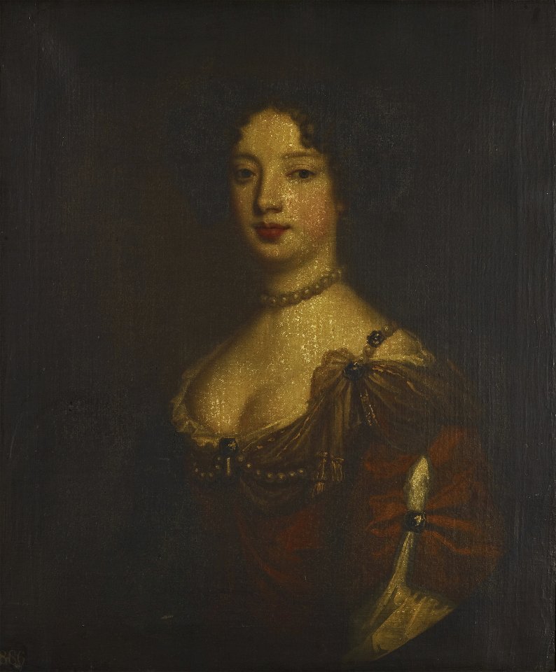 After Sir Peter Lely (1618-80) - Portrait of a lady - RCIN 406154 - Royal Collection